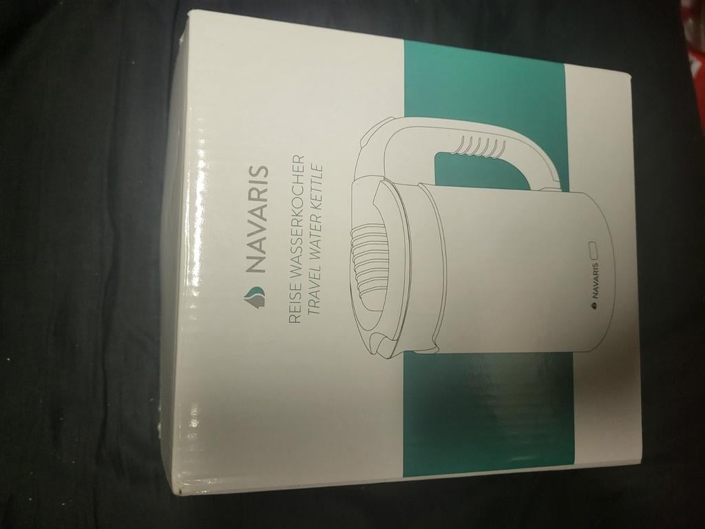 Navaris Reis Waterkoker - Compact en Draagbaar, Minder dan 1 liter, Ophalen of Verzenden, Nieuw, Rvs