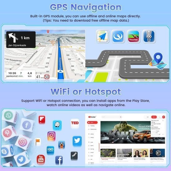 Autoradio VW – Multimedia Systeem – Navigatie Radio, Corvance B.V., Verzenden, Nieuw, Corvancebol@gmail.com