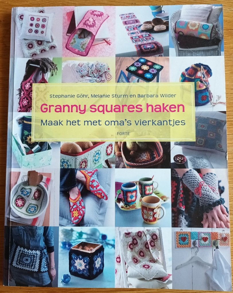 Granny squares haken - Stephanie Göhr e.a., Ophalen of Verzenden, Gebruikt, Haken, Patroon of Boek
