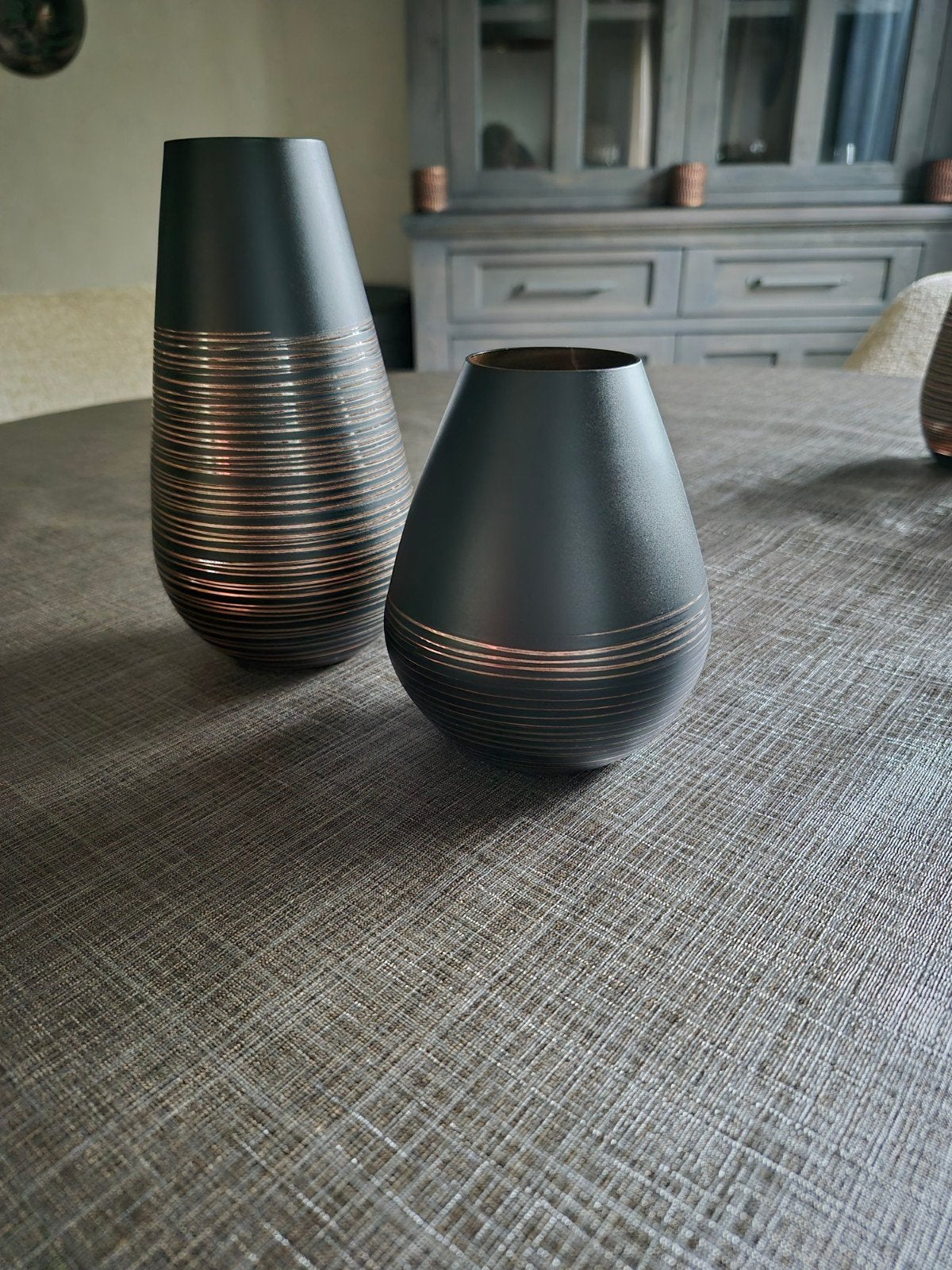 Villeroy&Boch manufacture soliflor vazen, Ophalen, Zwart