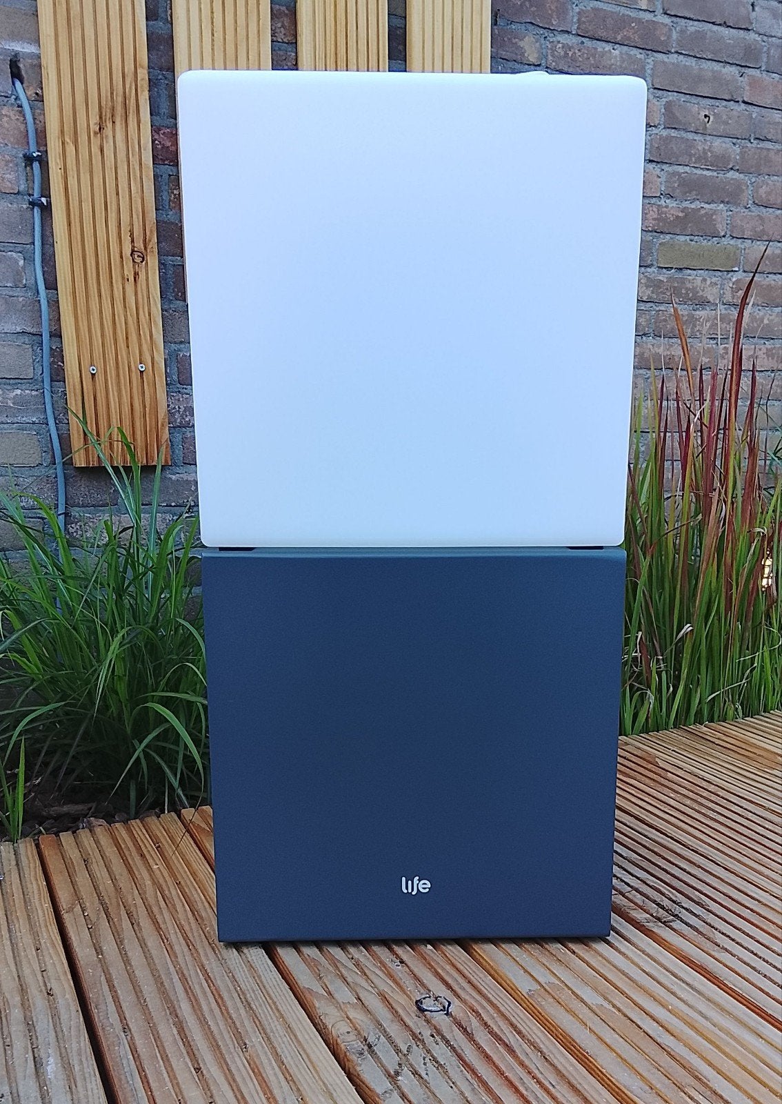 Life Kubus Dimbare LED Lamp met Afstandsbediening, Kunststof, Minder dan 50 watt, Accu, Nieuw