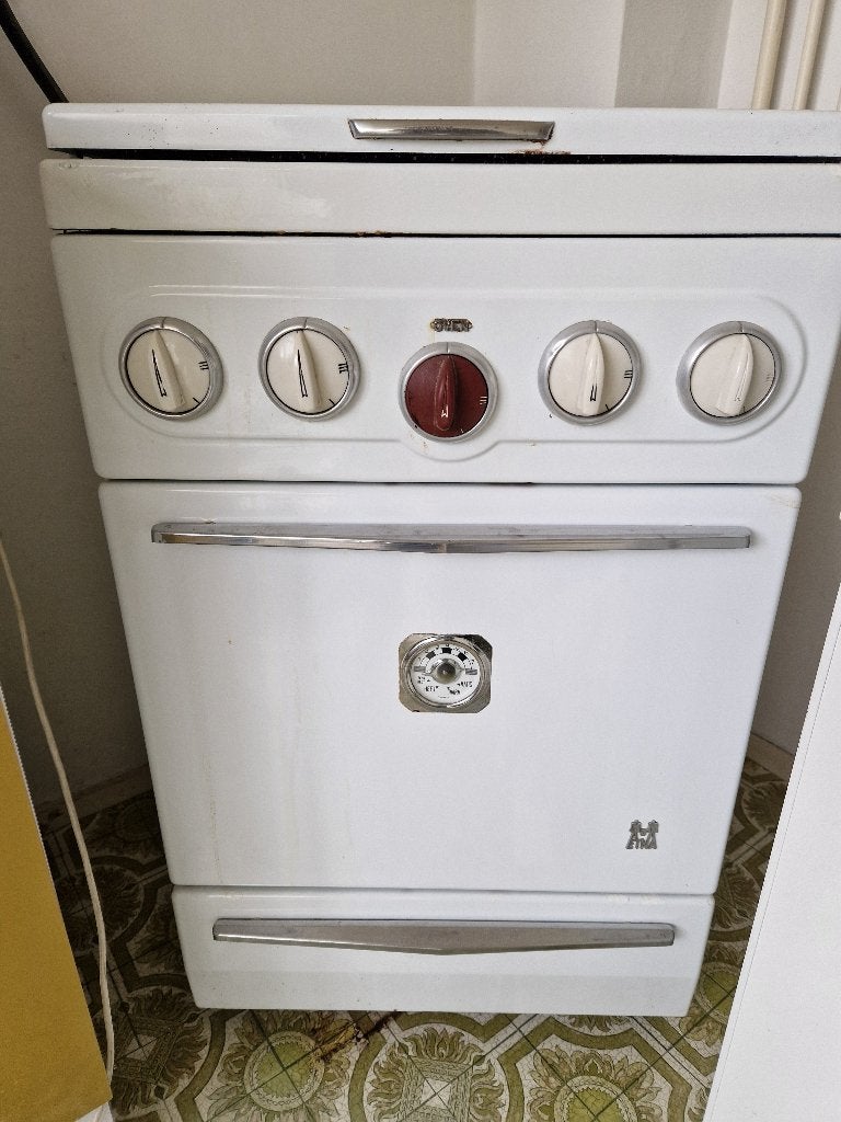 gasfornuis Etna Vintage, Ophalen, Gebruikt, 4 kookzones, Gas