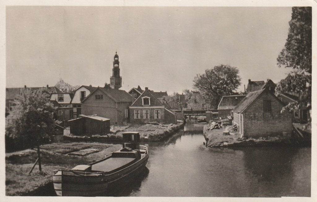 Hindeloopen, Ophalen of Verzenden, 1940 tot 1960, Gelopen, Friesland