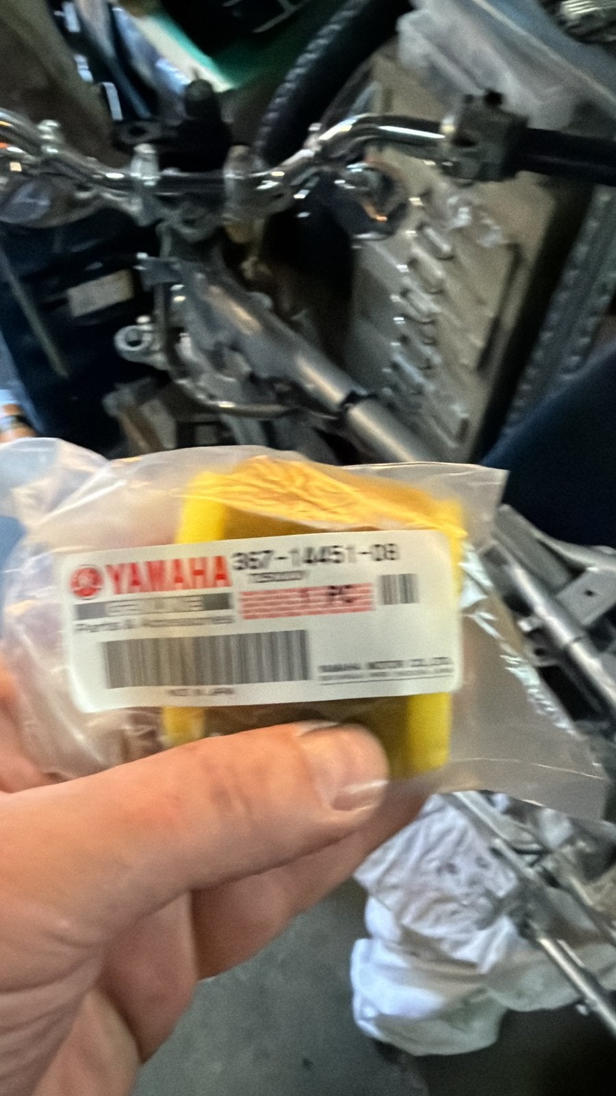 Yamaha TY50/RD50 Luchtfilter, Ophalen of Verzenden