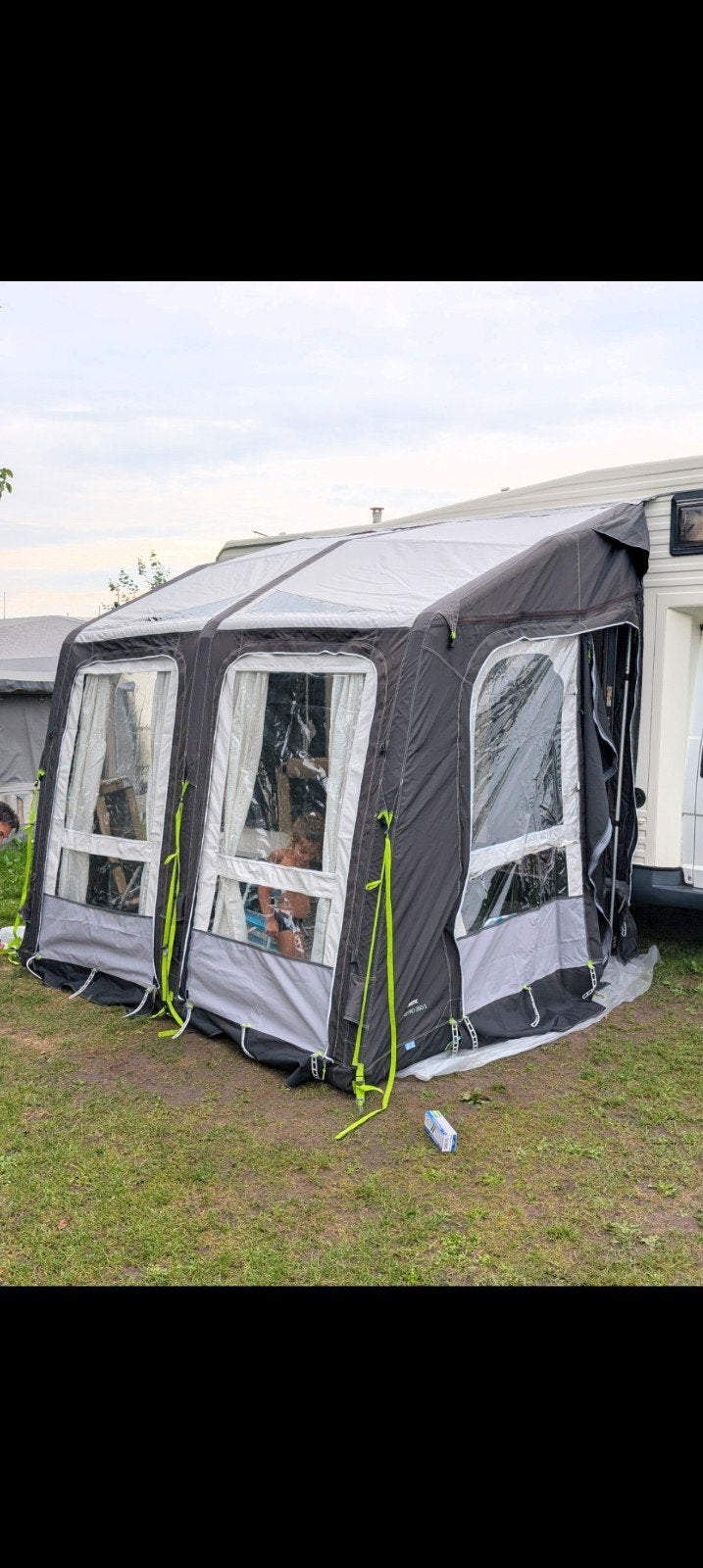 Zgan Kampa Rally Air Pro 260 voortent., Ophalen, Zo goed als nieuw