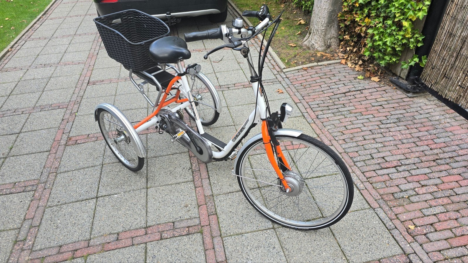 Huka City driewieler met trapondersteuning en wegrijfunctie, Fietsen en Brommers, Fietsen | Driewielfietsen, Ophalen of Verzenden