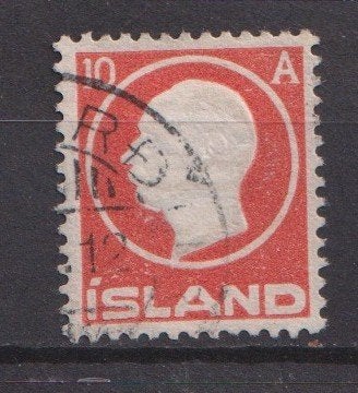 IJsland 1912; Koning Frederik VIII - Michel 70, gebruikt., Ophalen of Verzenden, IJsland, Gestempeld