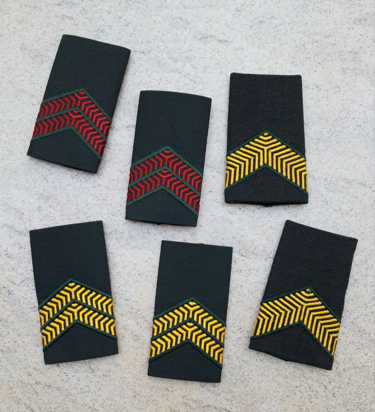 Setjes rangpassanten DT2000, Verzenden, Landmacht, Nederland, Embleem of Badge