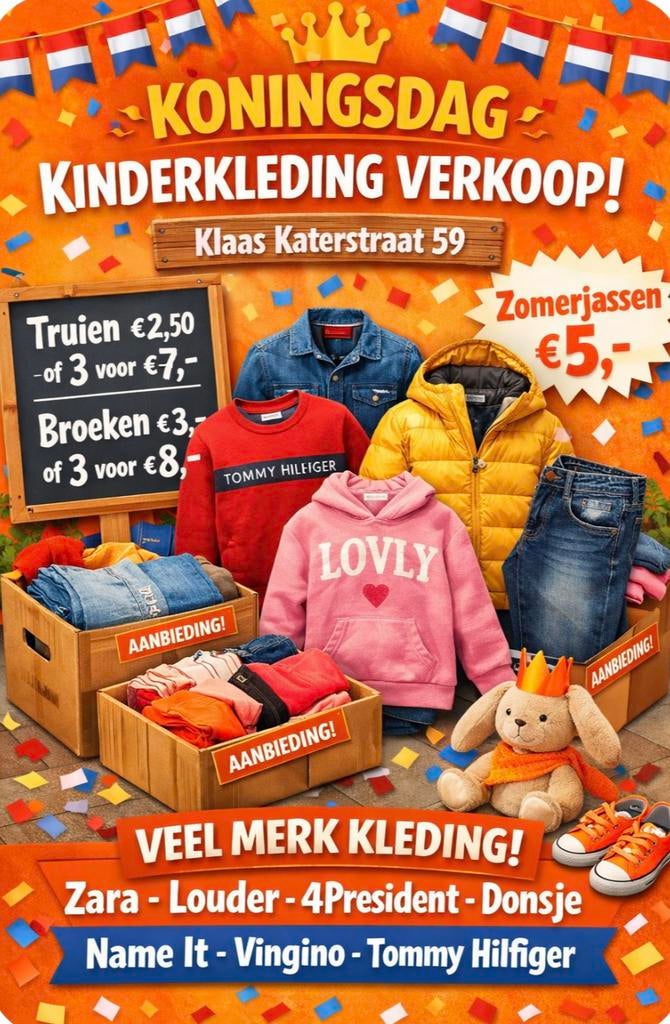 Bijna gratis op koningsdag veel merkkleding, Ophalen, Zo goed als nieuw, Maat 92