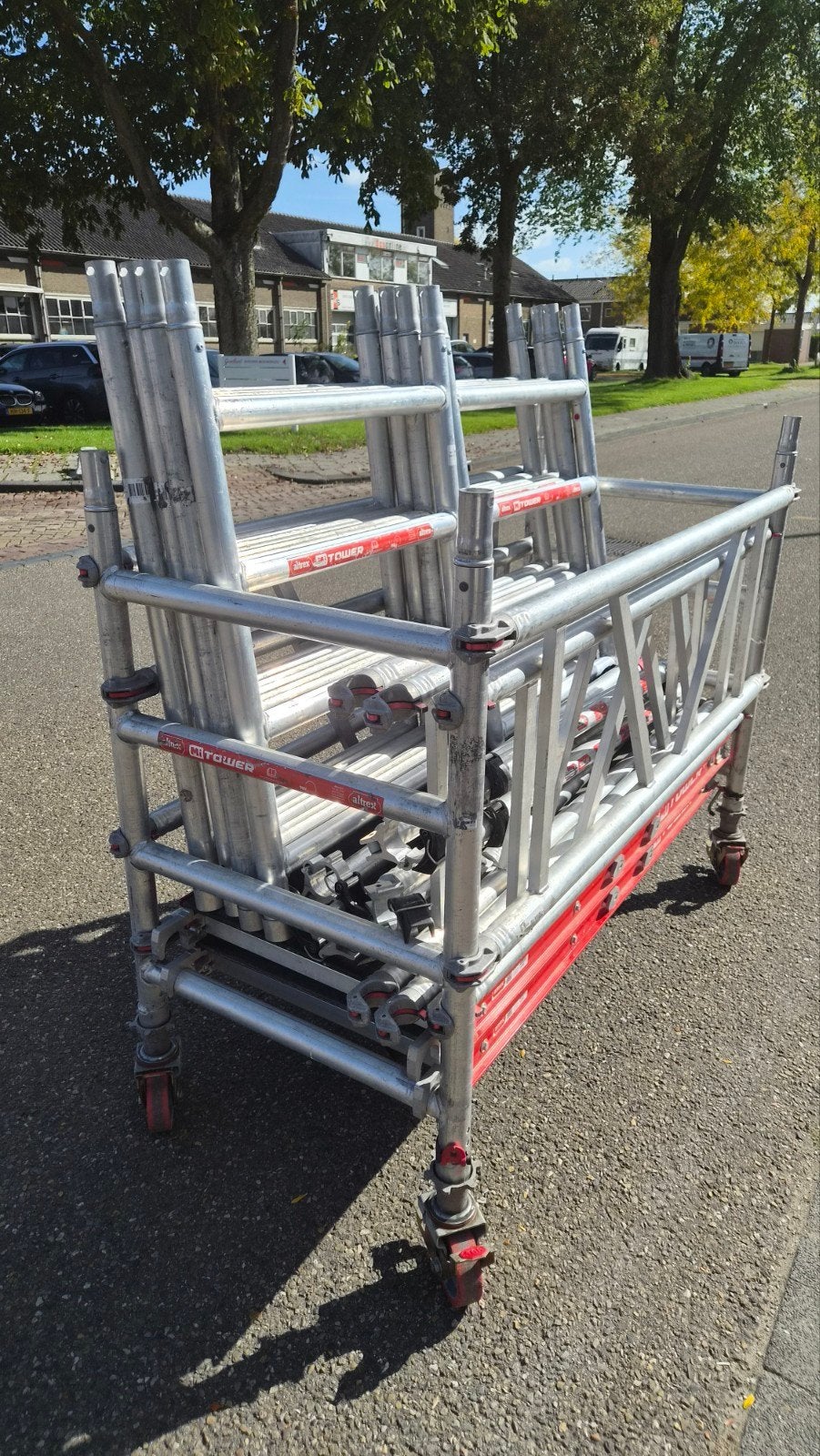 te koop zgan mitower plus rolsteiger Werkhoogte 6.20 mtr, Doe-het-zelf en Verbouw, Mitower plus, Ophalen of Verzenden, Zo goed als nieuw