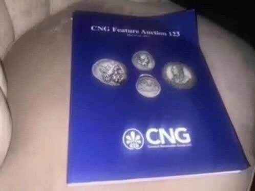 CNG Veiling 123 Muntencatalogus Boek, Gelezen, Geld en Beleggen, CNG (Classical Numismatic Group), Ophalen of Verzenden