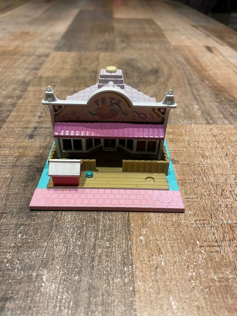 Polly pocket huisje pets petschop, Ophalen of Verzenden, Zo goed als nieuw