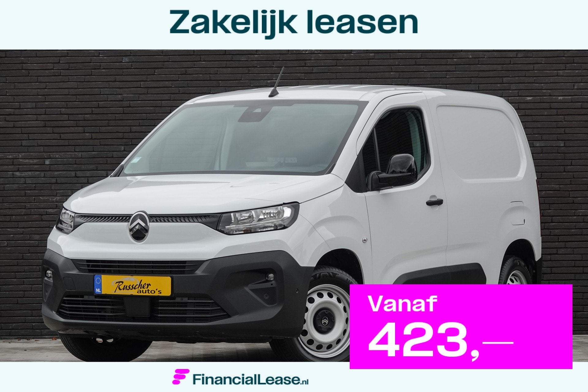 Citroën Berlingo L1 | 1.5 BlueHDi 130 Pk Aut. | Stoel-Bank, 1350 kg, Stof, Gebruikt, Zwart