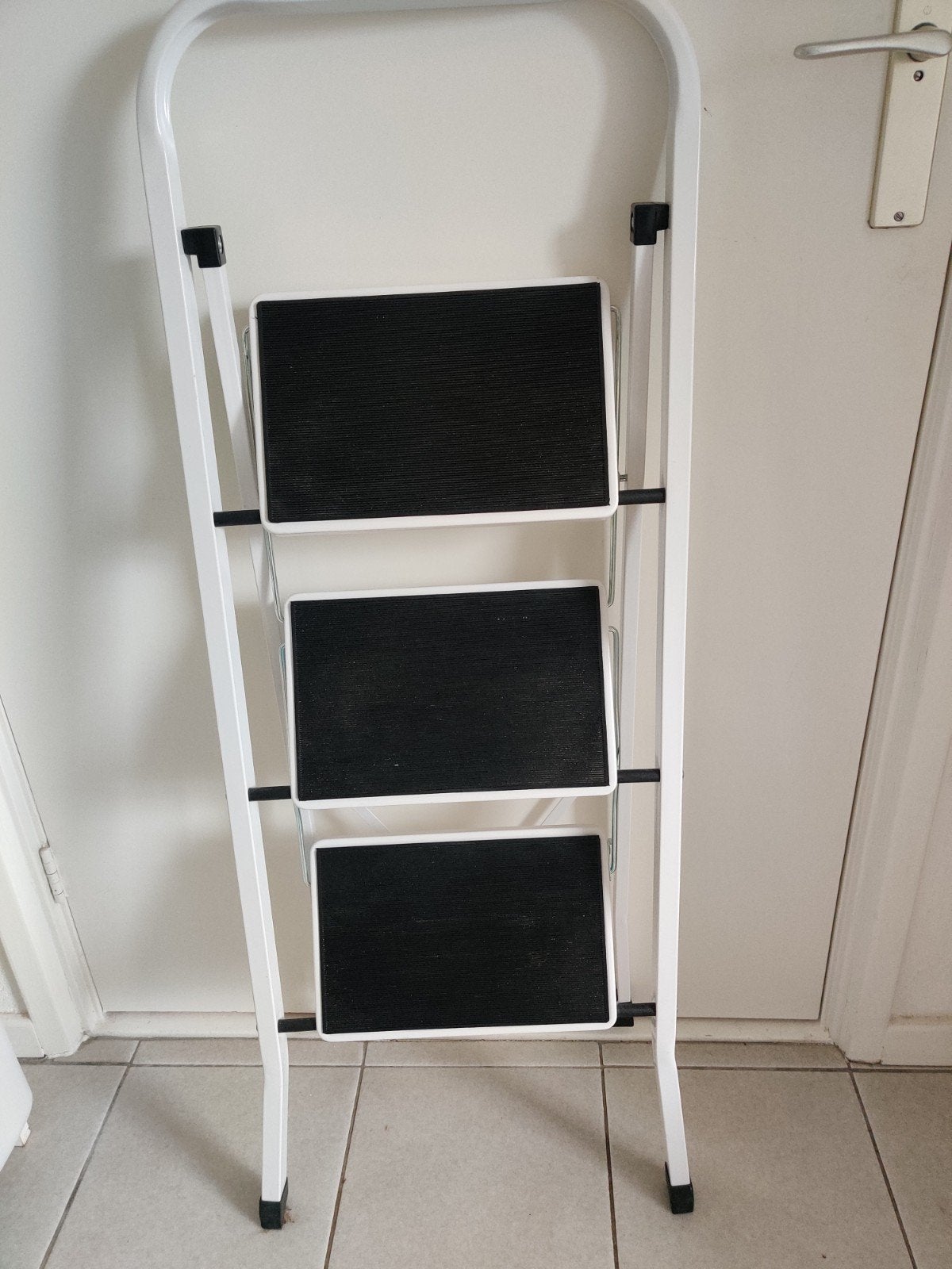 Stevige opvouwbare trap met 3 treden, Ophalen, Gebruikt, Trap, Opvouwbaar of Inschuifbaar