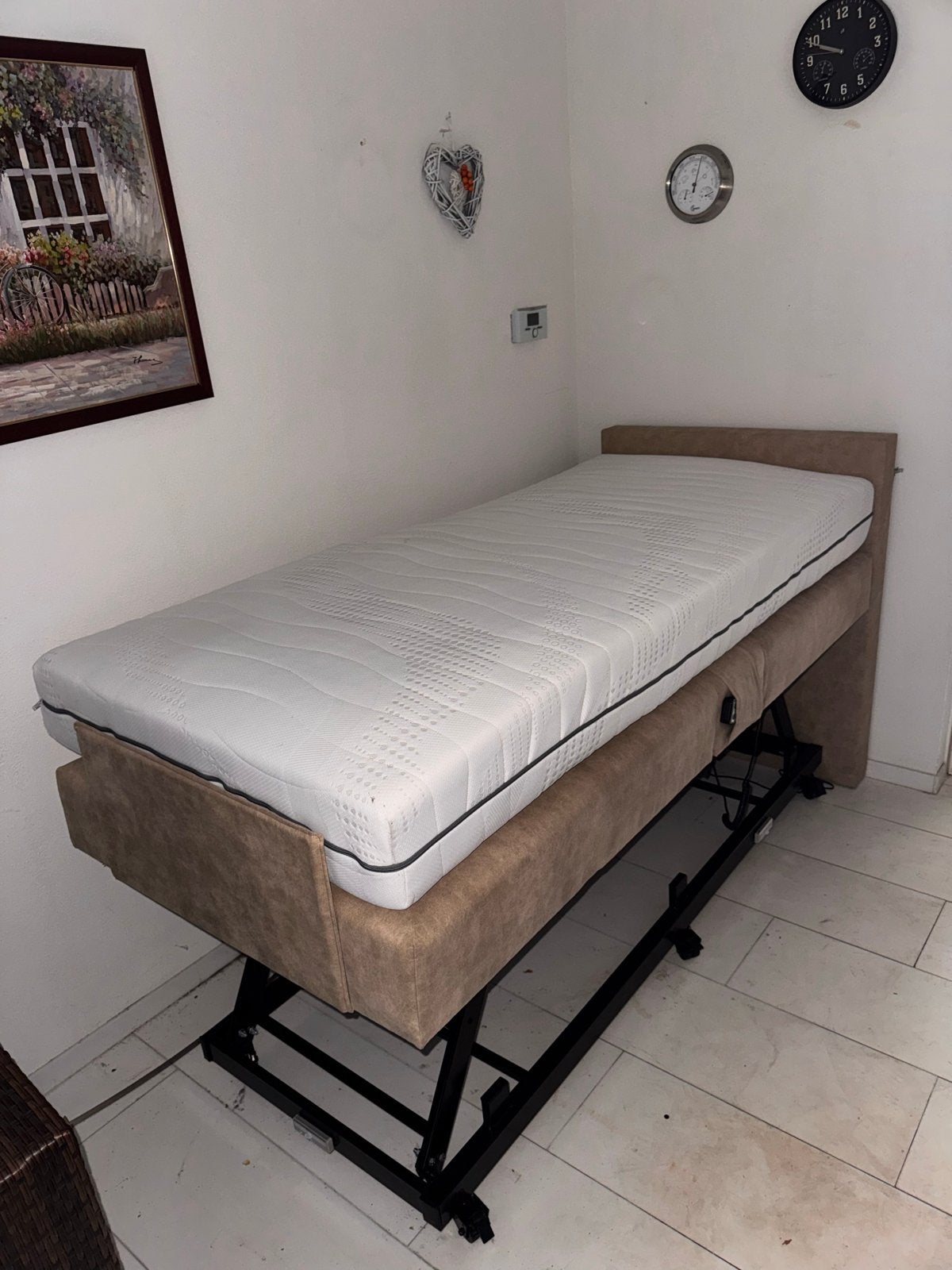 : luxe elektrisch verstelbaar hoog-laag bed / boxspring i