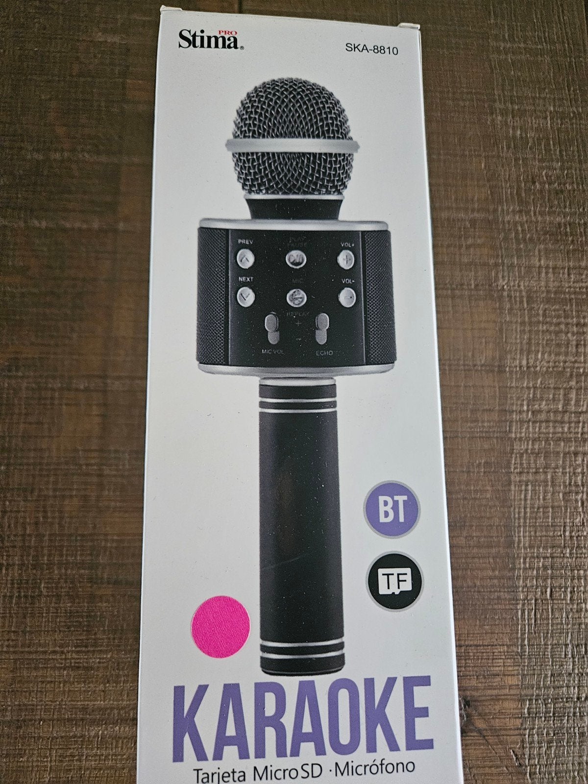 Nieuwe Karaoke Microfoon met Bluetooth en Echo Functie, Ophalen of Verzenden, Nieuw, Microfoon(s)