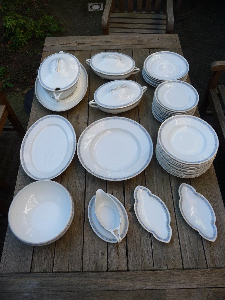 Rosenthal Botticelli Art Deco servies jaren 30 antiek 38 dln, Antiek en Kunst, Antiek | Servies compleet, Ophalen of Verzenden