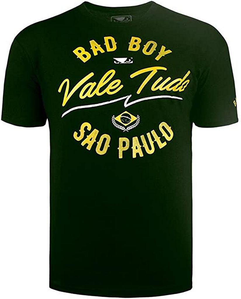 Bad Boy Vale Tudo T-Shirt Black/Yellow S, Ophalen of Verzenden, Nieuw, Maat 46 (S) of kleiner, Zwart