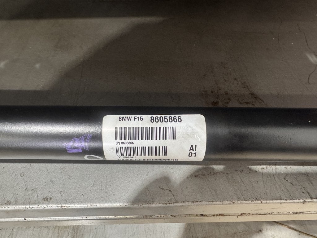 BMW F15 F16 E70 E71 Cardanas origineel Gebruikt, Auto-onderdelen, Niet ingevuld, Gebruikt, Niet ingevuld, Ophalen of Verzenden