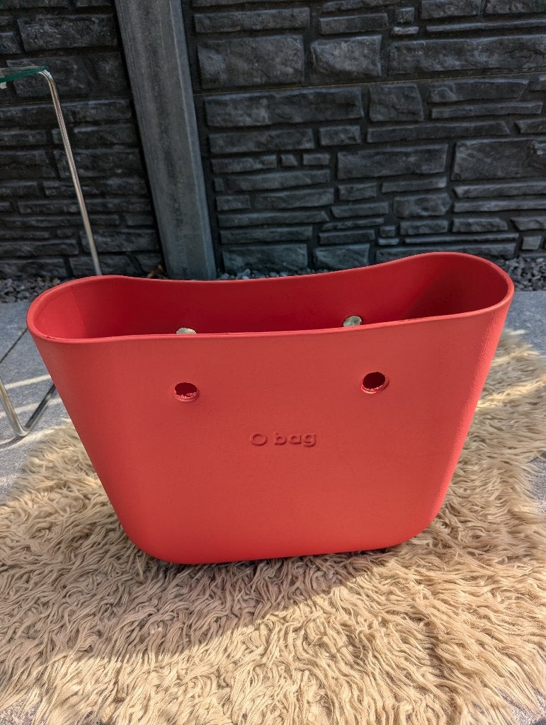 O'Bag Mini Body Strawberry, Sieraden, Tassen en Uiterlijk, Tassen | Damestassen, Ophalen of Verzenden, Zo goed als nieuw, Rood