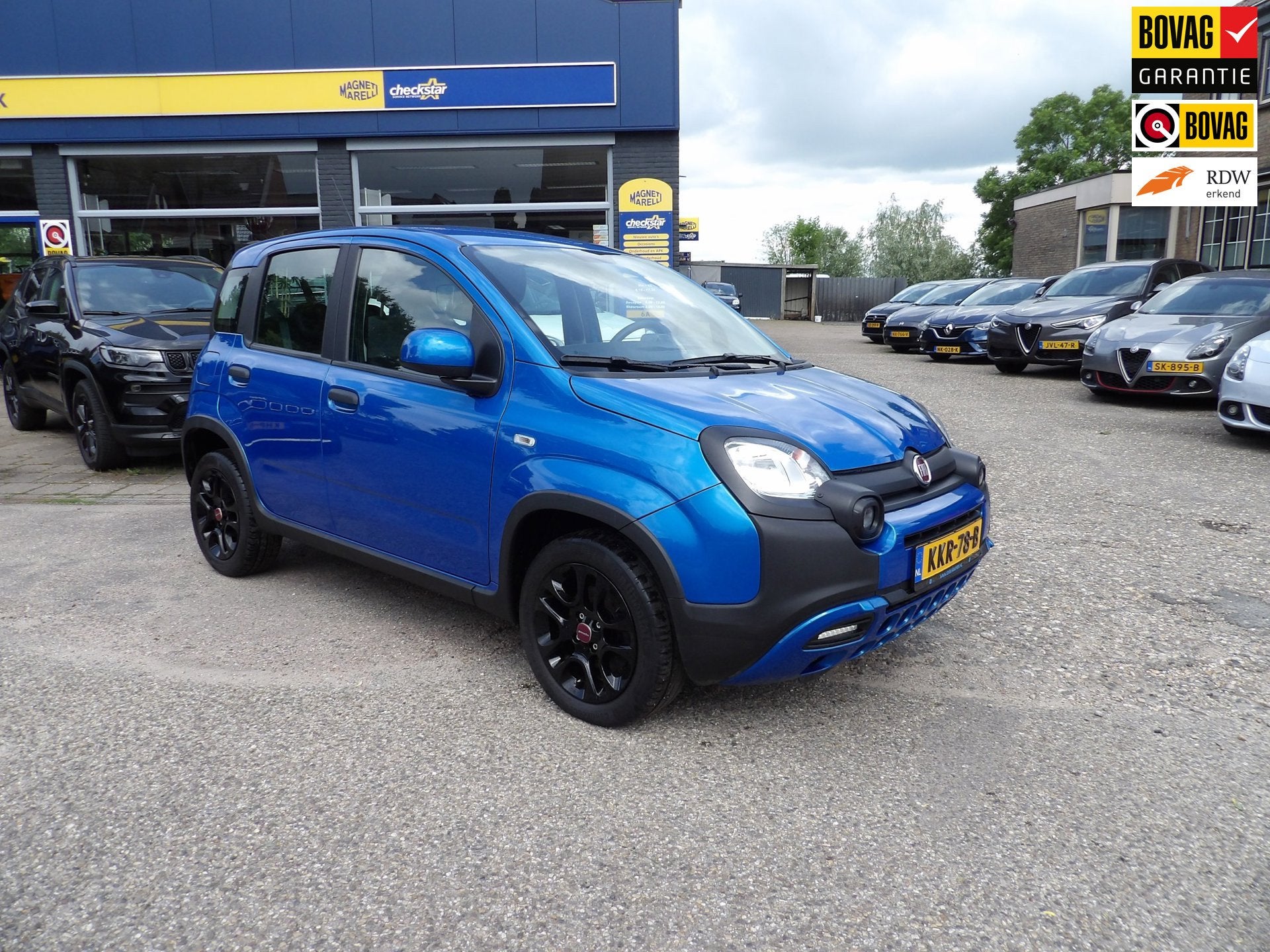Fiat Panda 1.0 Hybrid City Plus / Rijklaarprijs, Voorwielaandrijving, 12 maanden, Stof, Gebruikt