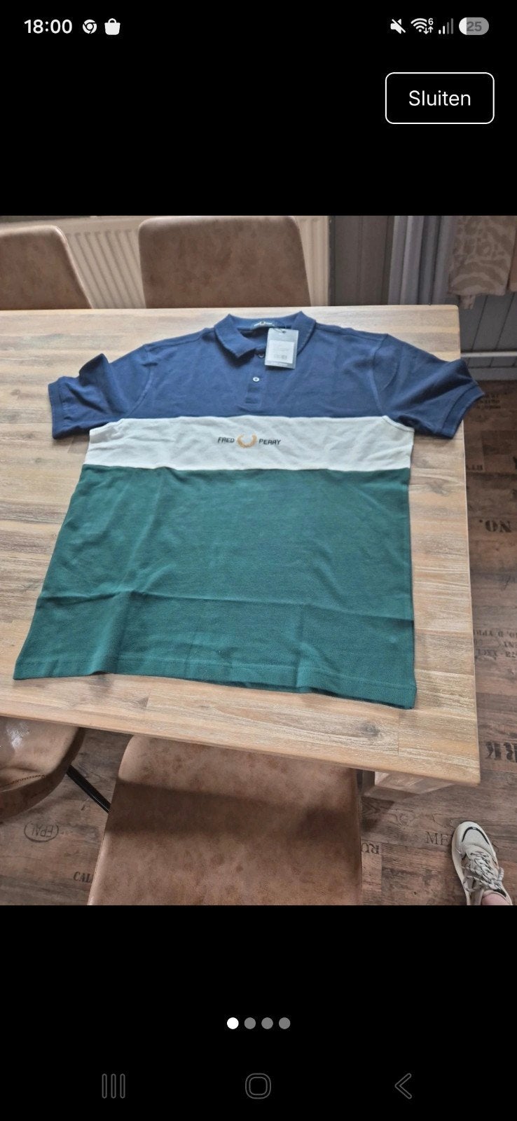 Nieuwe Fred Perry Polo - Maat XXL in prijs verlaagd, Kleding | Heren, T-shirts, Nieuw, Overige maten, Ophalen of Verzenden, Fred Perry