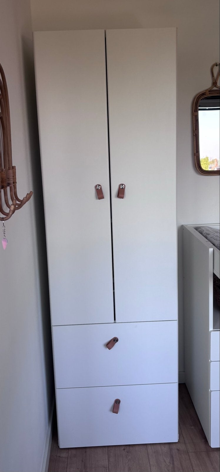 Ikea stuva smastad kledingkast en commode, Kinderen en Baby's, Kinderkamer | Commodes en Kasten, Gebruikt, Kast, 50 tot 70 cm
