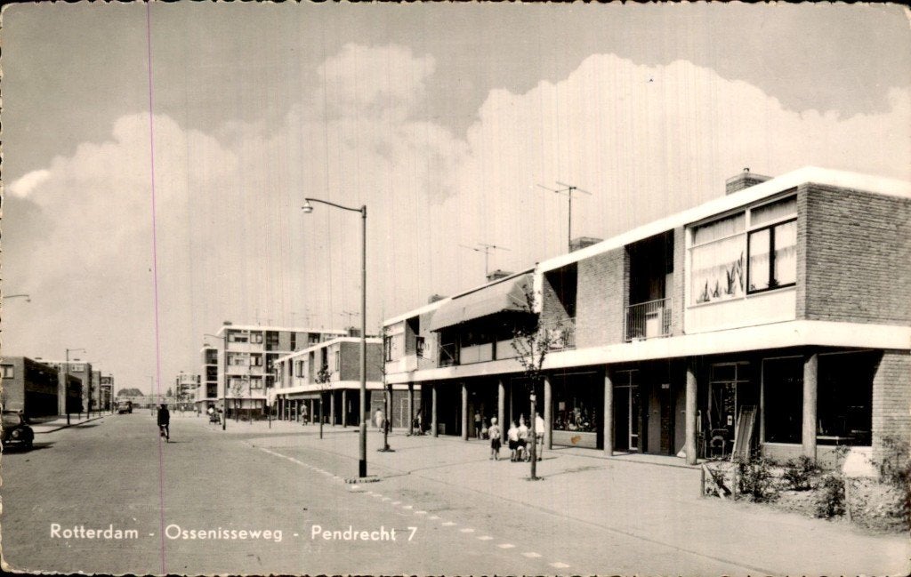 Rotterdam - Ossenisseweg - Pendrecht 7, Ophalen of Verzenden, 1940 tot 1960, Gelopen, Zuid-Holland