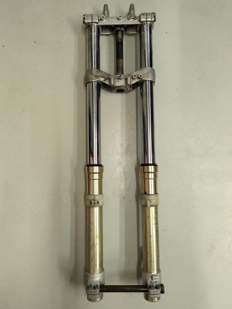 Voorvork Suzuki DRZ-400 (met as en instelbare voorpoten), Motoren, Ophalen of Verzenden
