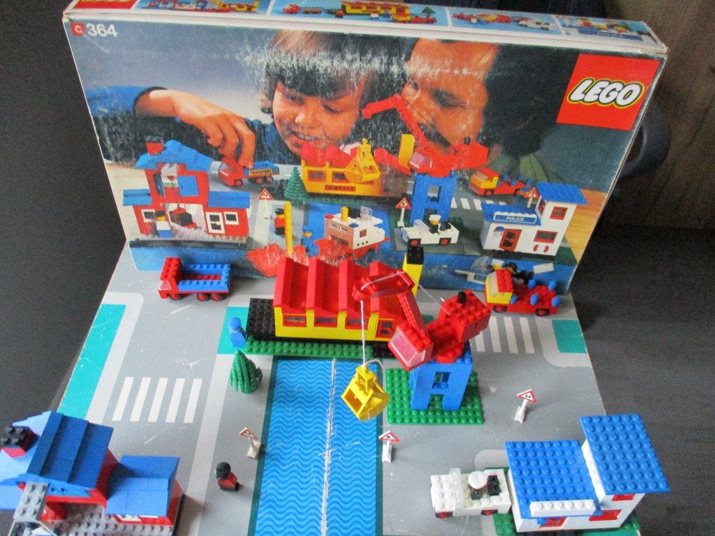 Lego vintage set 364 haven scène, Ophalen of Verzenden, Gebruikt, Complete set, Lego