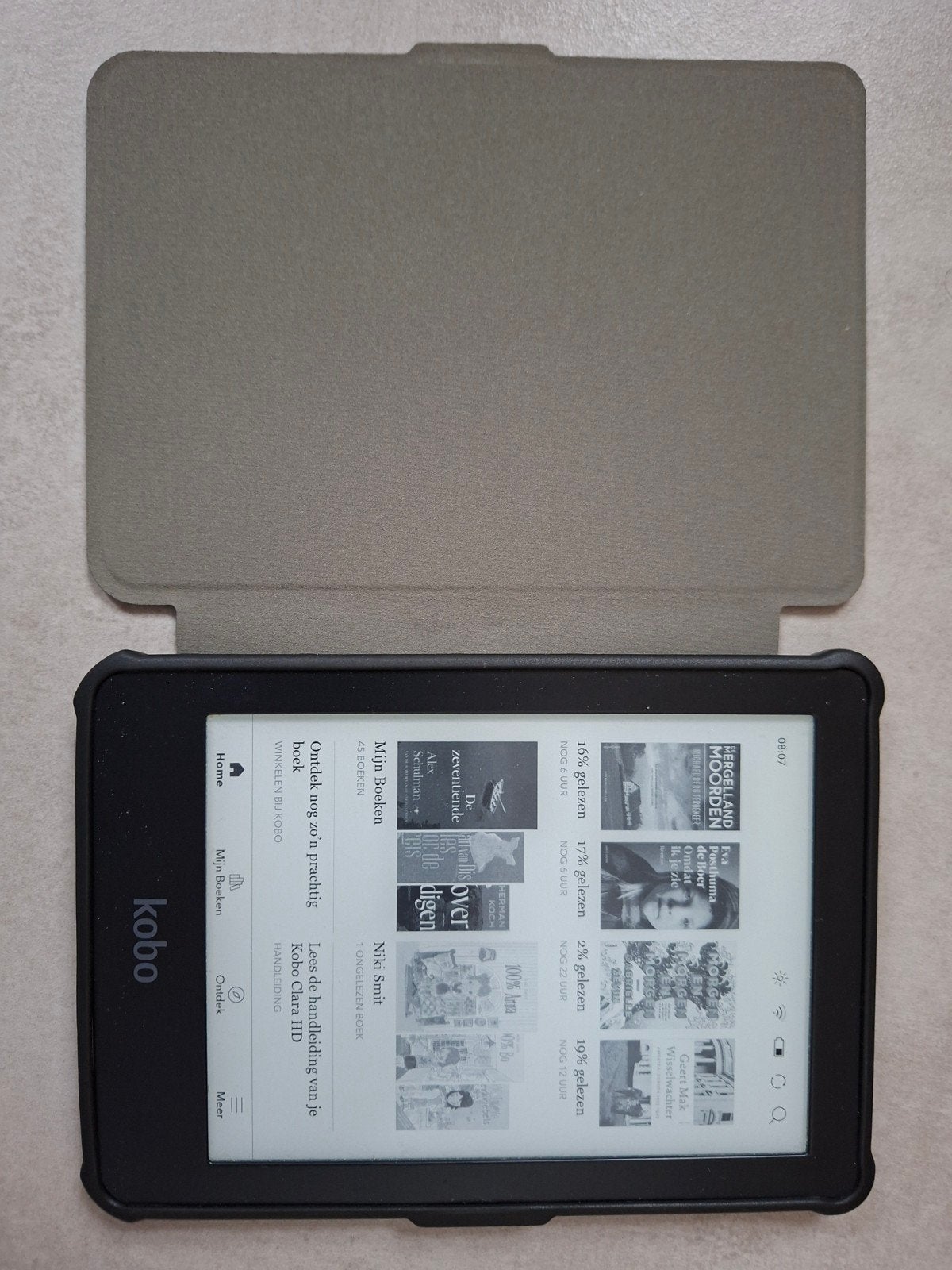 Kobo Clara HD e-reader, 8 GB, 6 inch of minder, Kobo, Ophalen of Verzenden