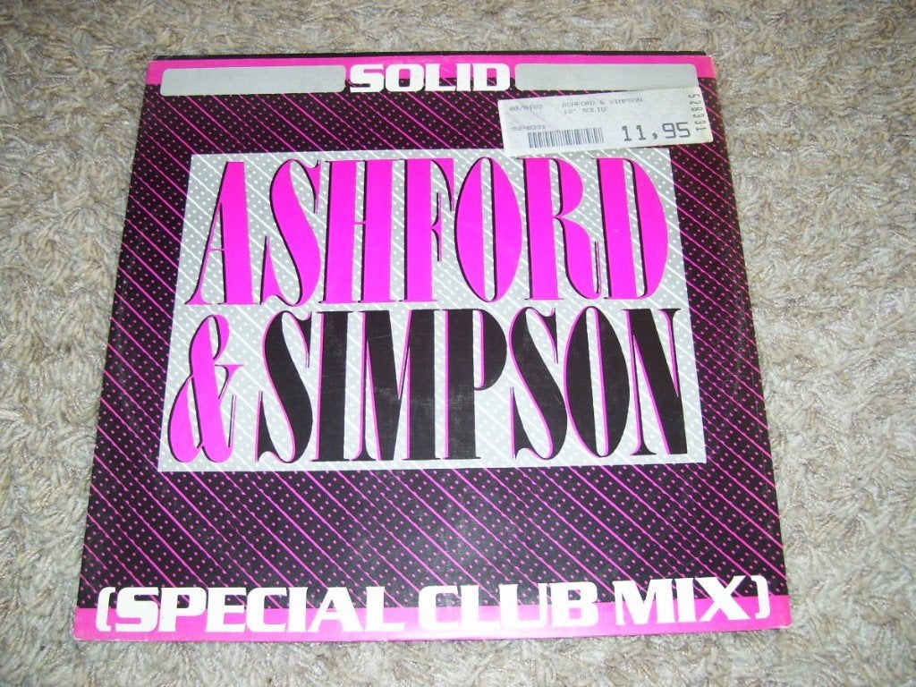 ASHFORD AND SIMPSON SOLID, Ophalen of Verzenden, Zo goed als nieuw, Pop