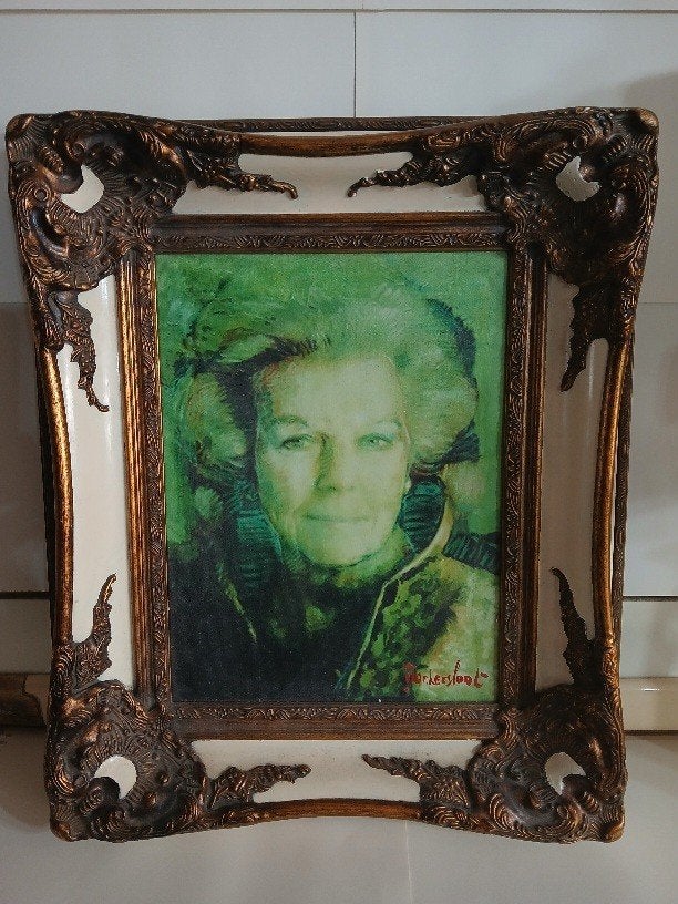 Schilderij, Antiek en Kunst, Portret of Personen, Origineel werk, Olieverf, Klassiek