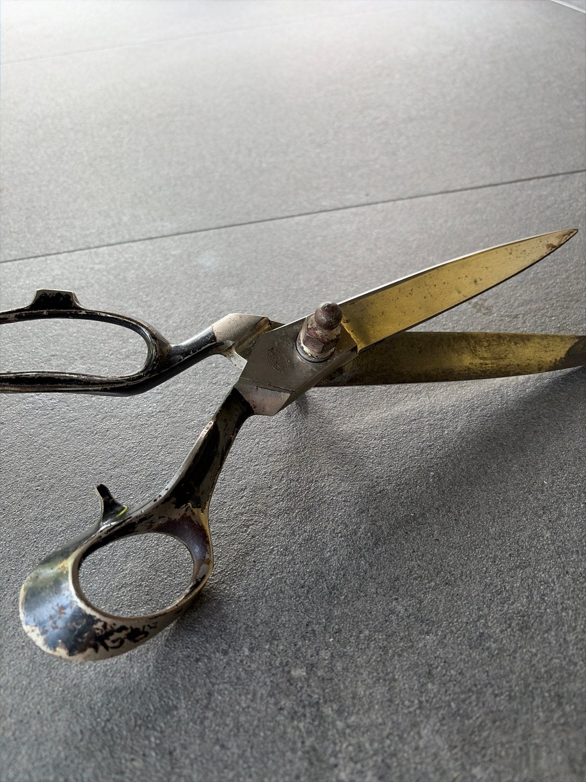 Vintage kleermakersschaar - zware kwaliteit, Ophalen of Verzenden, Gebruikt