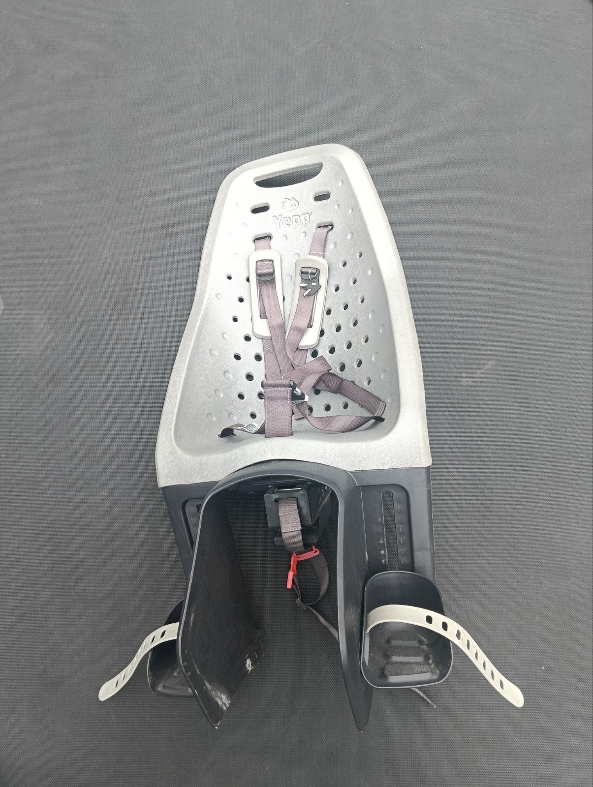 Yepp fietsstoeltje achterop, grijs, Ophalen, Achterzitje, Yepp, 9 t/m 36 kg