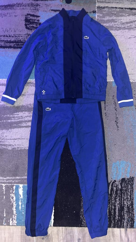 Lacoste Trainingspak - Blauw (Maat M), Nieuw, Ophalen of Verzenden, Algemeen, Maat 48/50 (M)