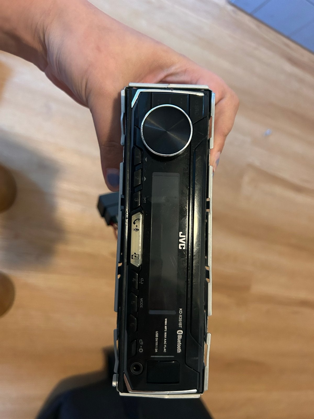 JVC KD-X361BT Autoradio met Bluetooth, Ophalen, Gebruikt