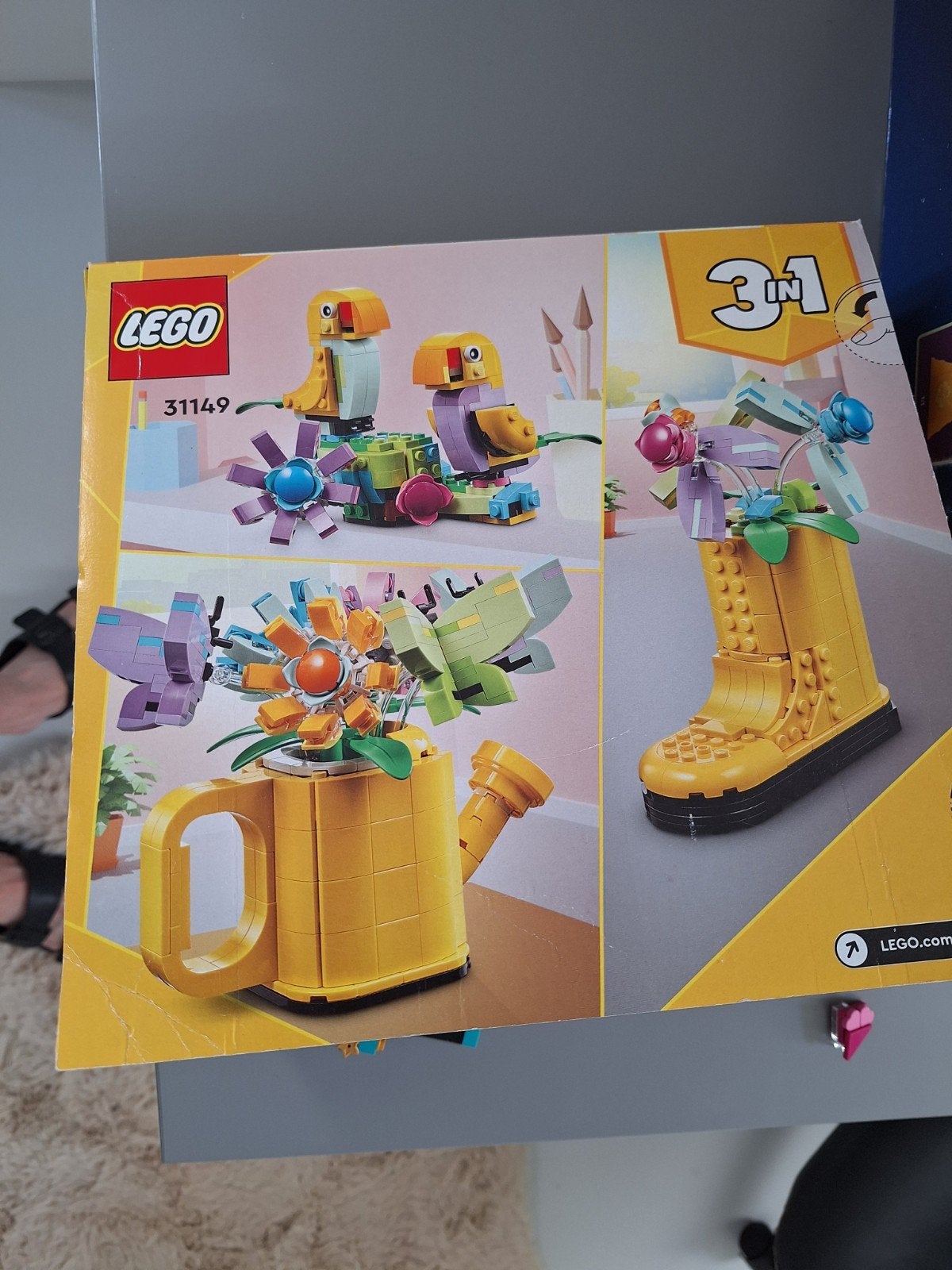 LEGO Creator 3in1 31149 Bloemen in Gieter, Ophalen of Verzenden