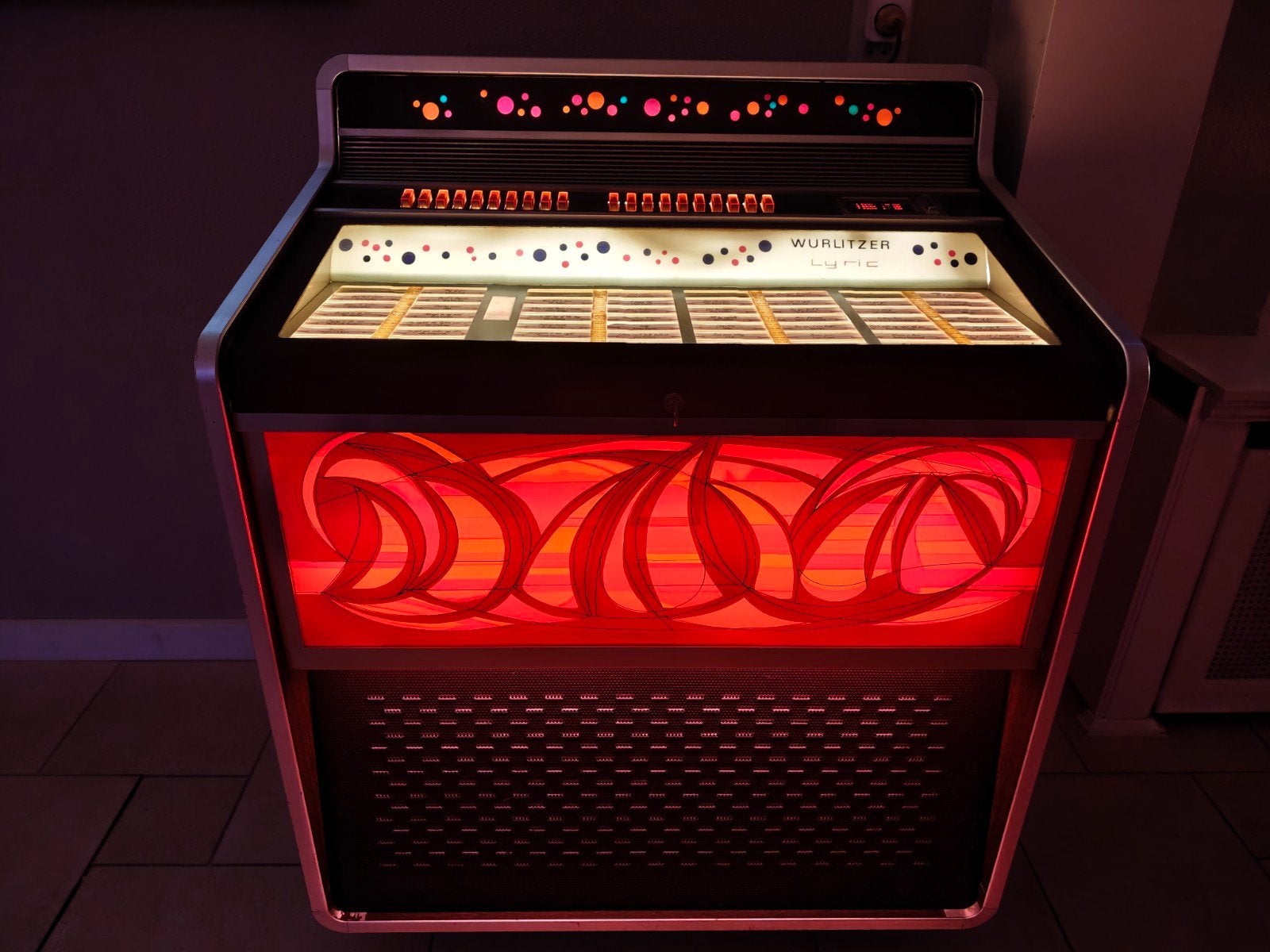 Prachtige Wurlitzer 'Lyric' Jukebox (1973), Verzamelen, Gebruikt, Wurlitzer, 1970 tot heden, Ophalen