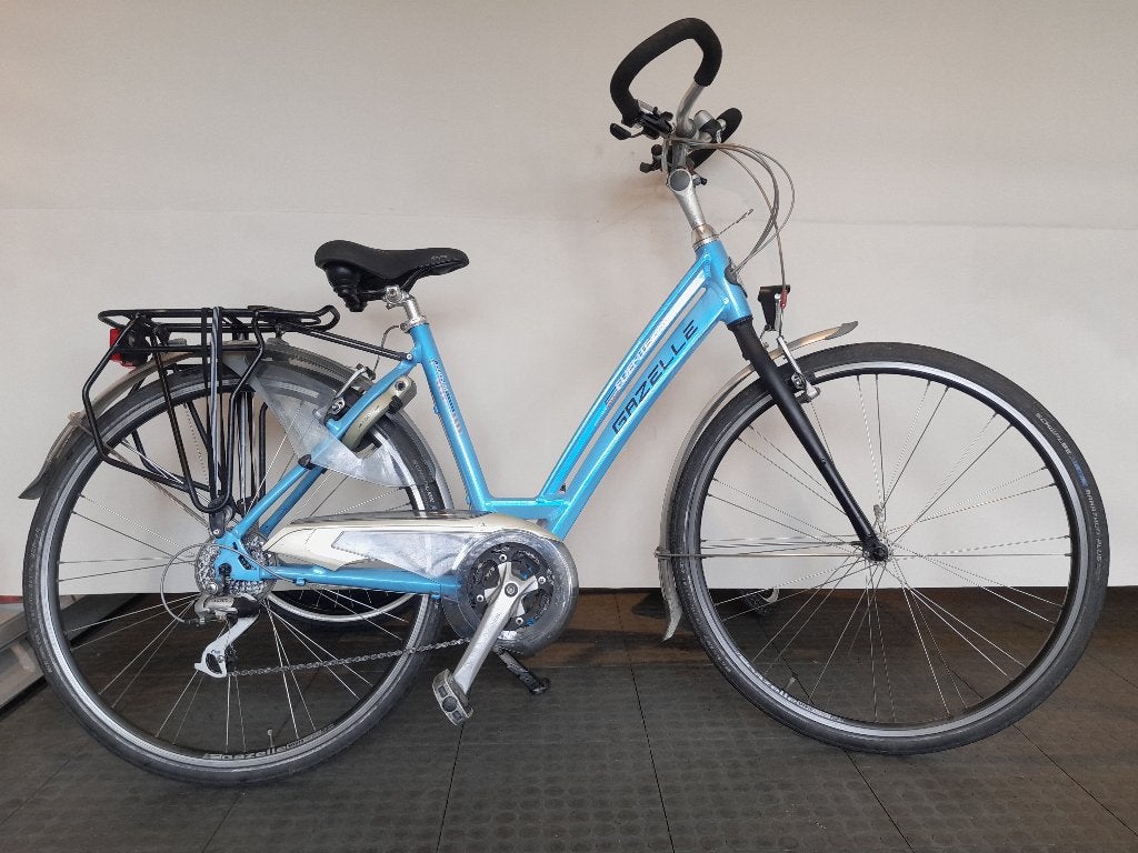 28 inch Gazelle Fuente met 24 versnellingen/ vlinderstuur., Ophalen, 28 inch, Gazelle, -