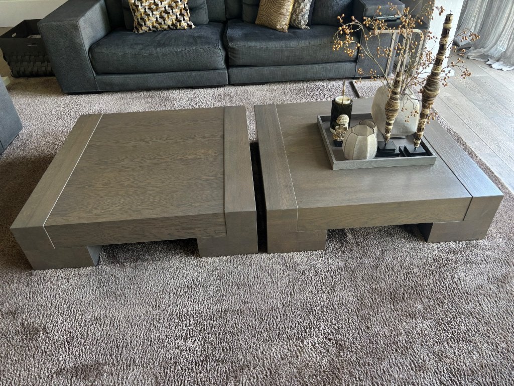 Salon tafel, Ophalen, Vierkant, Zo goed als nieuw, 5 – 50