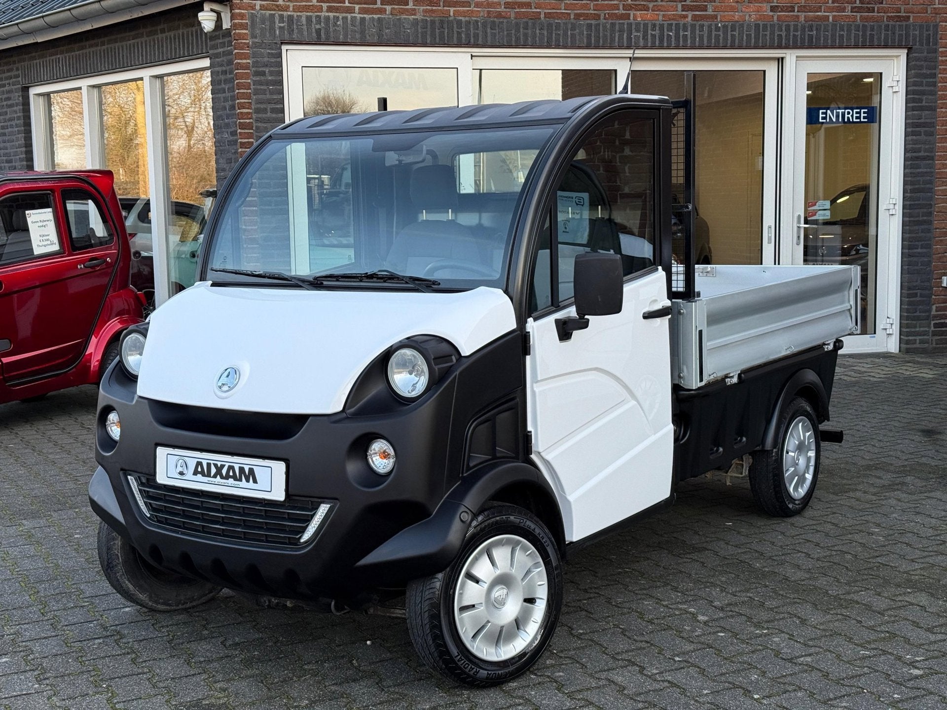 Aixam Brommobiel D-Truck Laadbak | 10.405km | Topstaat 45km, Diversen, Brommobielen en Scootmobielen, Overige merken, Gebruikt