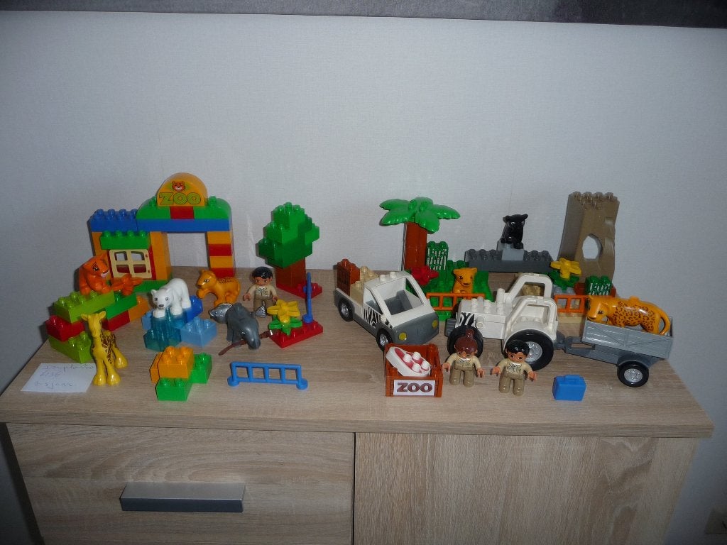 duplo set dierentuin, Ophalen of Verzenden, Zo goed als nieuw, Compleet, Duplo