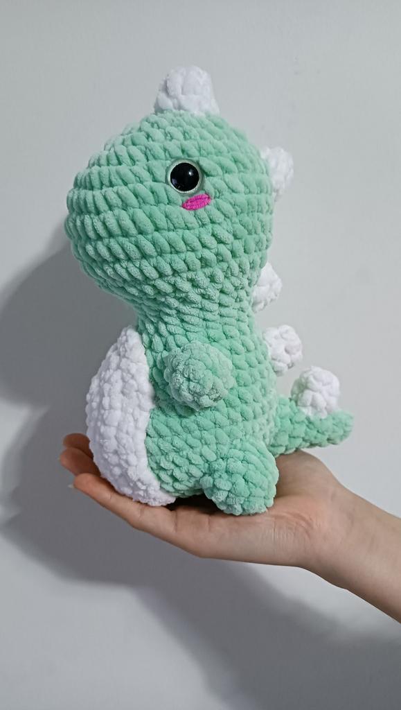Amigurumi dino, Hobby en Vrije tijd, Breien en Haken, Ophalen of Verzenden, Zo goed als nieuw, Haken, Overige typen