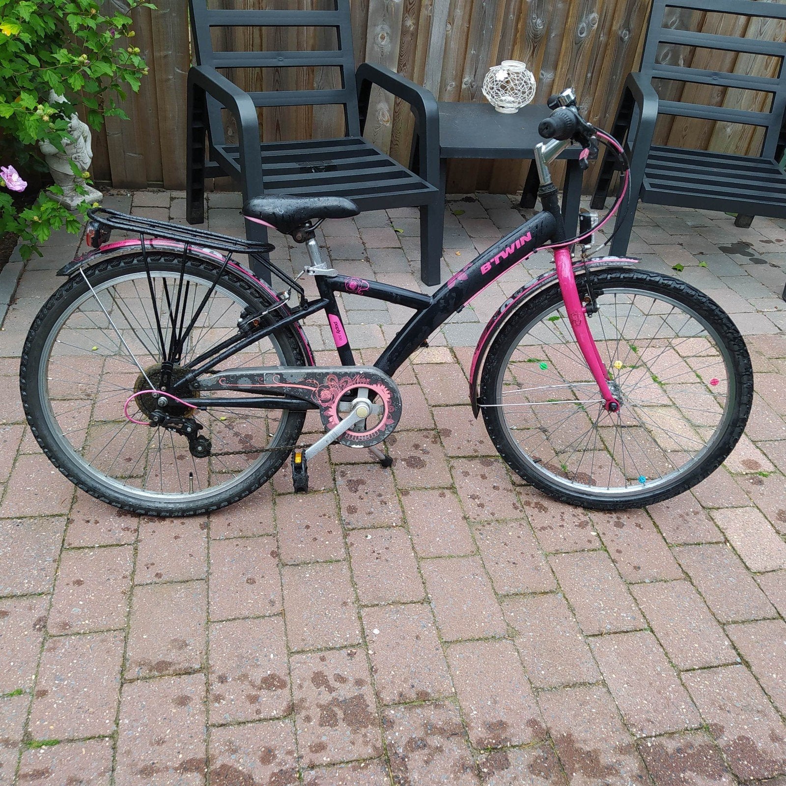 24 inch btwin poply 500 met versnellingen, Ophalen, Gebruikt, 24 inch, Versnellingen