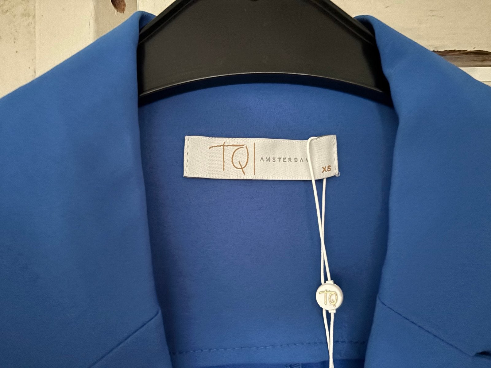 TQ Amsterdam Blauw Jasje/Blazer Maat XS, Kleding | Dames, Blauw, Nieuw, Ophalen of Verzenden, Jasje