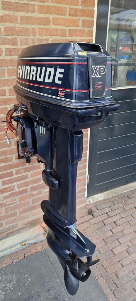 Evinrude 20pk Langstaart electrisch start, Watersport en Boten, Buiten- en Binnenboordmotoren, Ophalen of Verzenden, Gebruikt