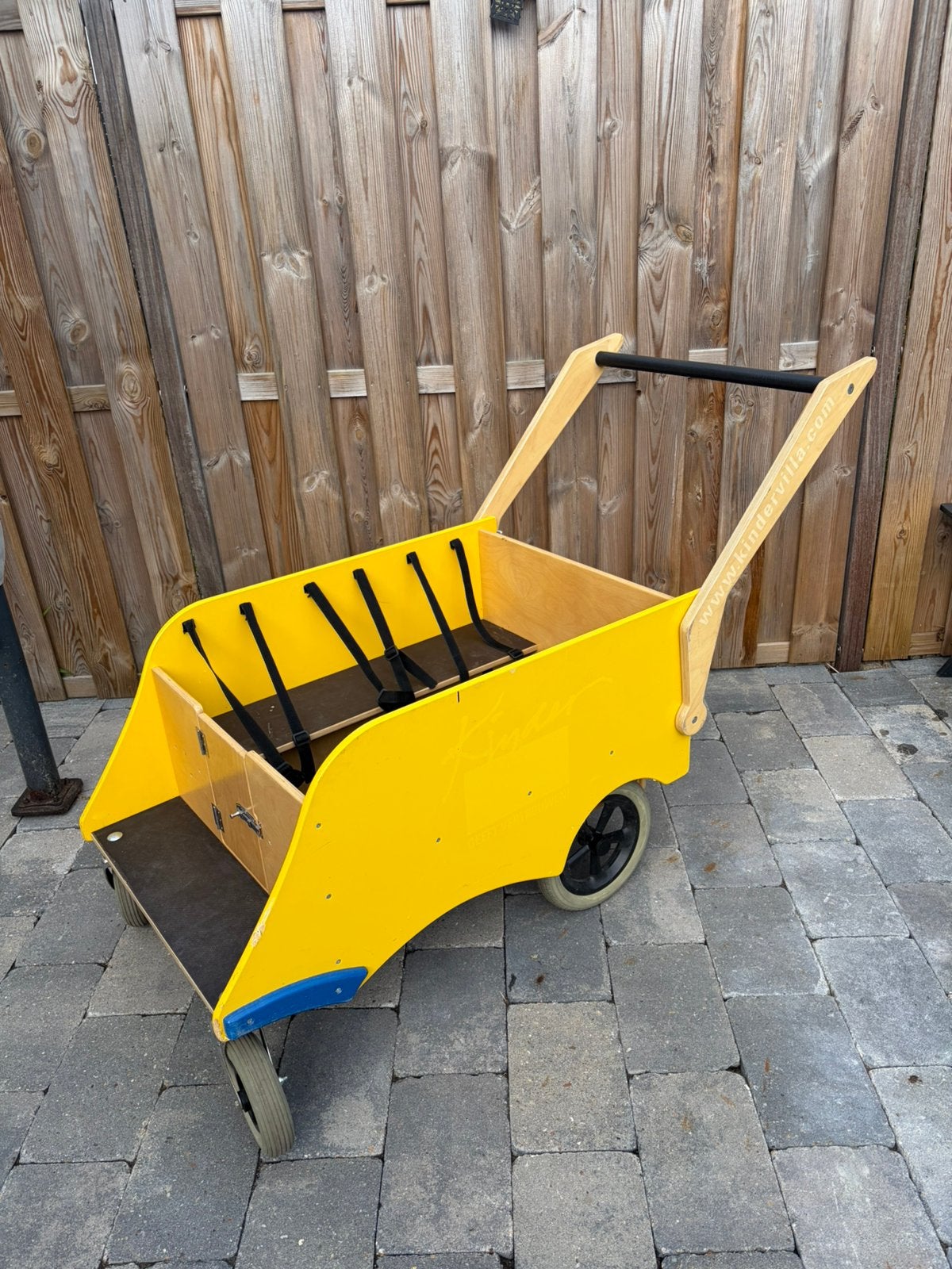 Kinder bolderwagen - 6 kinderen ideaal voor opvang/gastouder, Caravans en Kamperen, Ophalen, Gebruikt