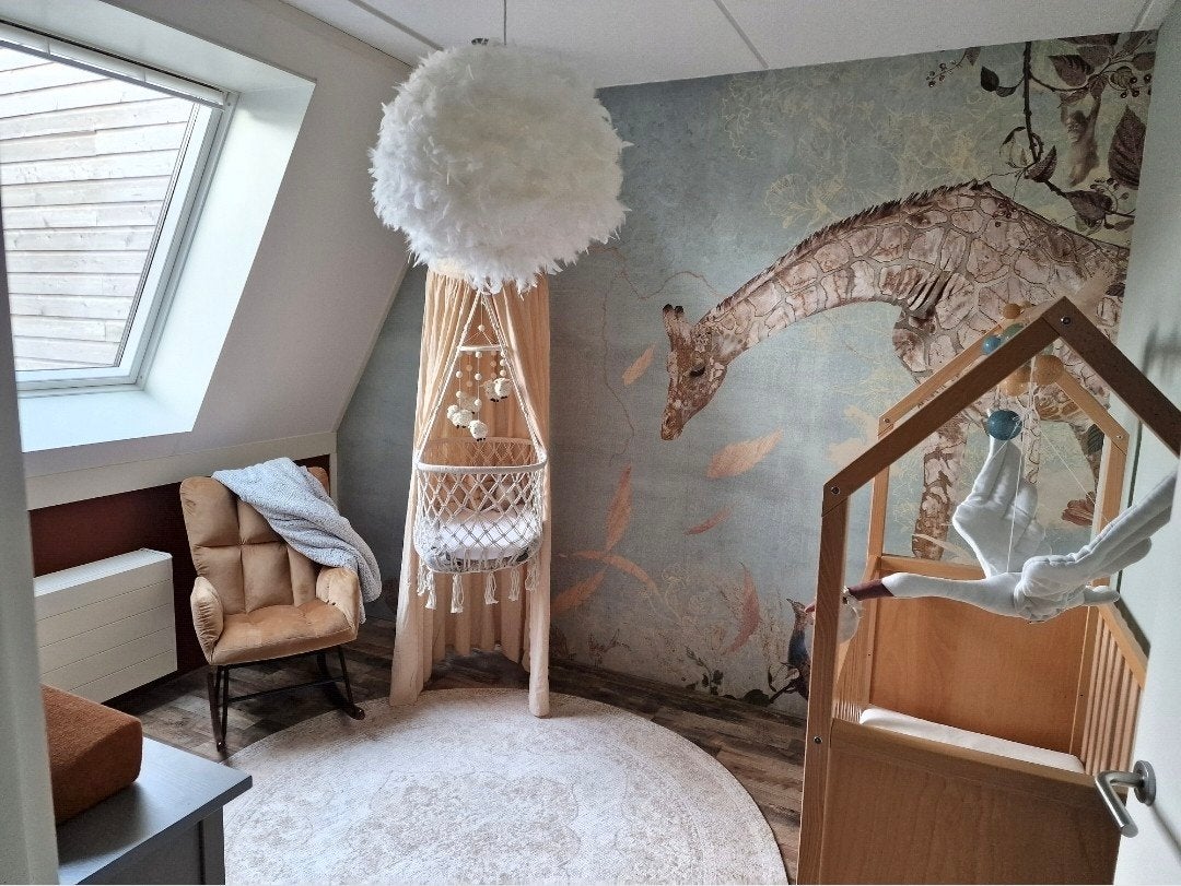 Macramé wieg, Kinderen en Baby's, Ophalen of Verzenden, Wieg