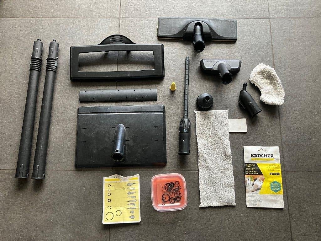 Kärcher SC Stoomreiniger Accessoireset (met Behangafstomer), Ophalen of Verzenden, Zo goed als nieuw